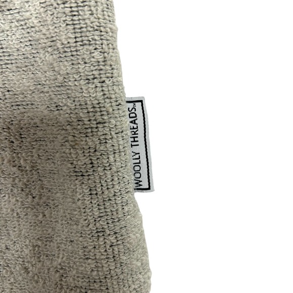 Woolly Threads x Love Your Melon Super Cozy Spell Out Mock Neck Pop Over Sweater - Picture 4 of 11